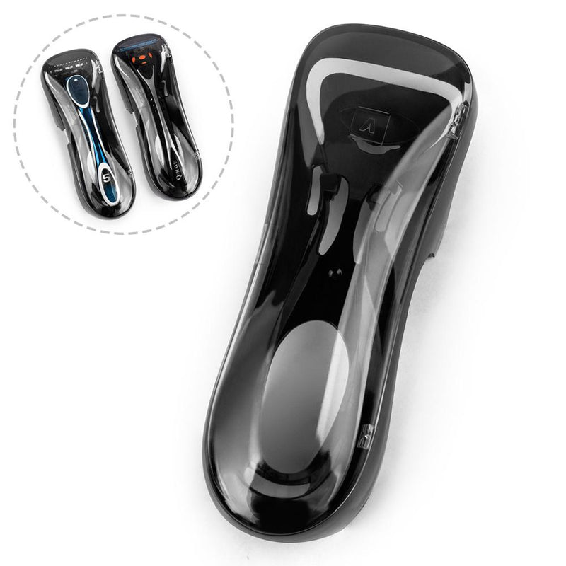 Qshave Portable Travel Razor holder Protector Case for Manual Razor Suitable for Qshave Blue Black Seriers Razor (No Razor In)